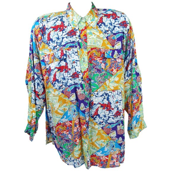 Rare Vtg 80s Shirt Ltd Edit Superheroes DC Comics The Flash Batman Superman 2X - Picture 1 of 8